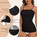 Lynclare Strapless Shapewear Tank Tops for Women Tummy Control Cami Shaper Black Compression Camisole L