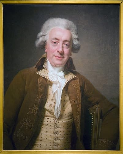 Tableau Claude Nicolas Ledoux impression sur toile d'architecte français 60x90cm