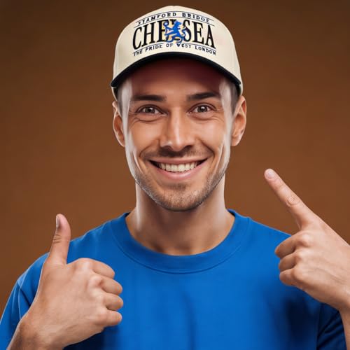 Chelsea Hat Snapback para Hombre y Mujer Beige miniatura 4