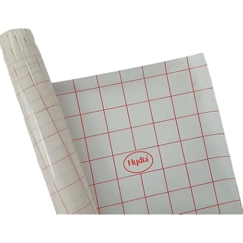 Hydia Clear Sticky Back Plastic Film Roll Cover