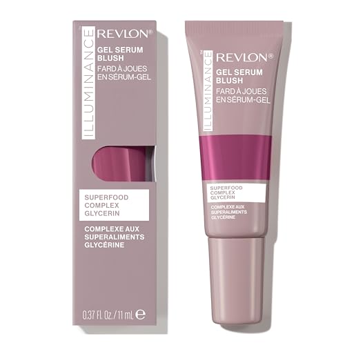 Rubor Revlon Illuminance Gel Serum Blush tono Brilliant Berry