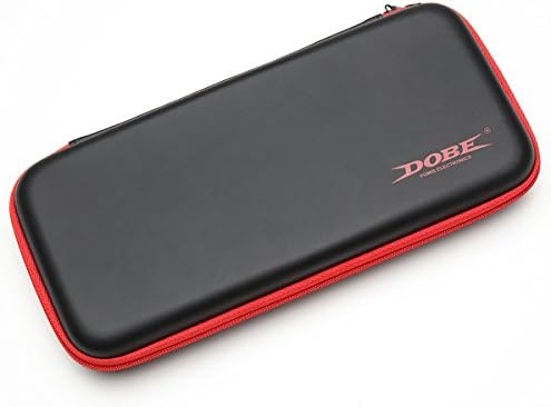 Nintendo Switch Hard Carry Case with 10 Game Cartridge, Carry Shell Pouch for Nintendo Switch Console& Accessories, Black