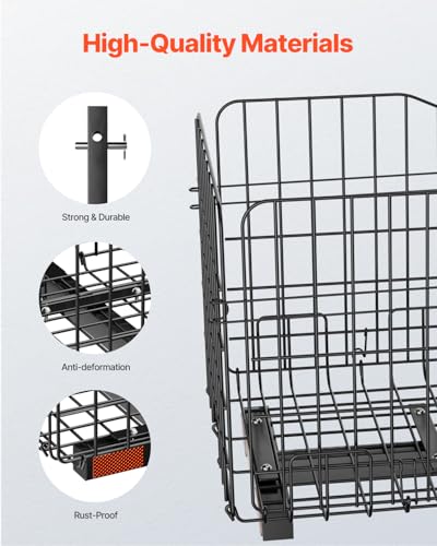 VEVOR Folding Scooter Rear Basket