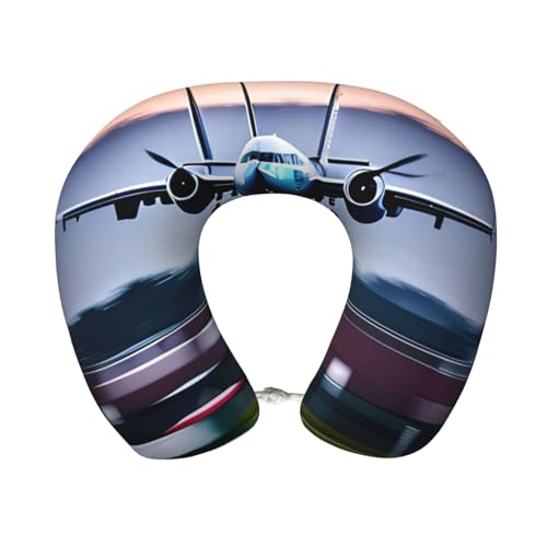Almohada de viaje espuma viscoelástica tamaño único negra miniatura 1