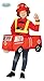 Produktbild Fiesta Guirca Feuerwehrauto Kostüm Kinder Feuerwehr Auto Kostüm