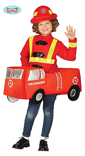 Preisvergleich Produktbild Fiesta Guirca Feuerwehrauto Kostüm Kinder Feuerwehr Auto Kostüm