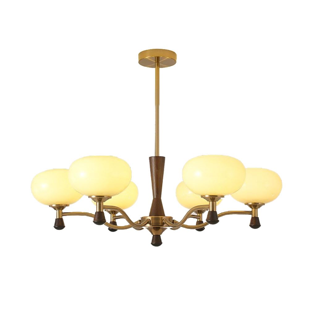 Lustre de campagne français 6 lumières D76cm pour salle à manger