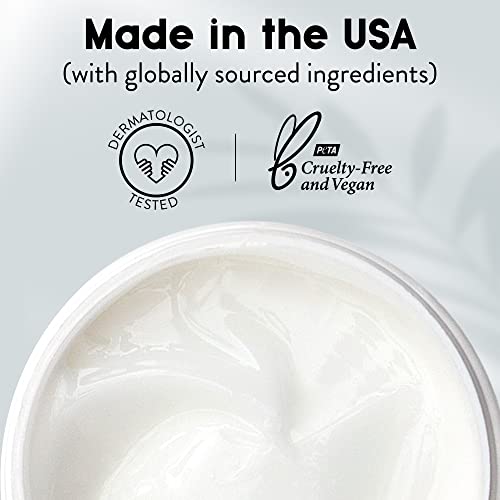 Cleen Beauty Moringa Body Butter | Body Cream For Women With Moringa Oil And Coconut Oil | Lotion For Dry Skin | Body Lotion For Women - Paraben Free | Cocoa & Shea Butter Lotion | 8 Fl Oz #TOP5