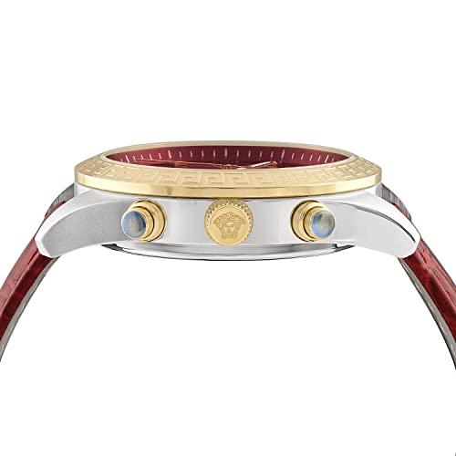 Versace Greca Chrono Collection Luxury Womens Watch Timepiece2