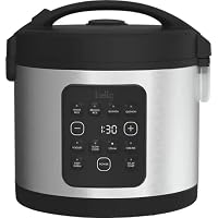 Bella PRO Stainless Steel 20-Cup Digital Rice Cooker