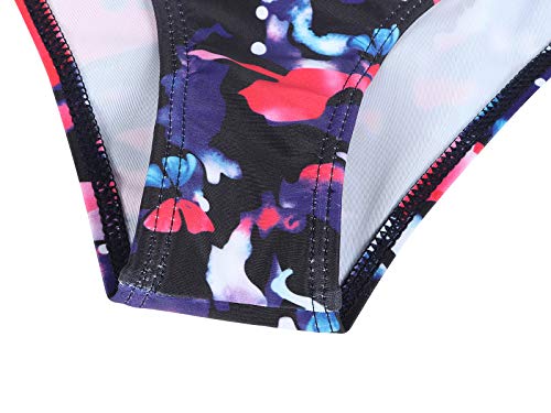 Cotrio Conjunto de biquíni princesa sereia maiôs de duas peças para bebês e meninas maiô colorido se