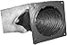Coolerguys Thermal Plastic Duct with End Caps for Electronics and Crypto Mining (80mm Fan/3