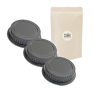 Adaptout 3x Pokrywki Obiektywu Canon EOS