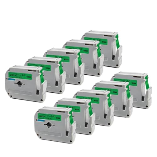 ����M-K231��10pk�u���b�NMK-231�݊����̂��郉�x���e�[�v���[�x�����[�J�[�}�V������ѓ��l�̃��x���t���f�o�C�X�p�̃e�[�v(10PK-Black on Green)