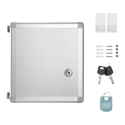 Boîte de rangement verrouillable en aluminium pour sécuriser vos documents