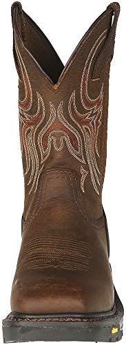 Justin Men's Driscoll Electrical Hazard Work Boot Soft Toe Mahogany 14 EE US | Image 1