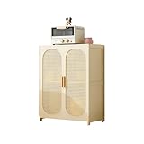 Progettato con cura: puoi personalizzare la tua piccola credenza. Le nostre credenze sono perfette for riporre scarpe, stoviglie, condimenti o libri. Dalle pile di stoviglie ai piccoli elettrodomestici o alle grandi bottiglie di vino, tutto può essere organizzato in modo ordinato. Inoltre, le guide metalliche dei cassetti garantiscono un funzionamento fluido e silenzioso.