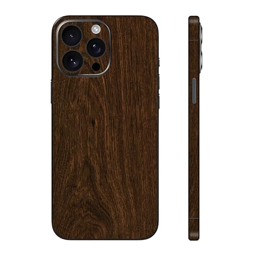 Film de protection complet iPhone 14 13 15 Pro Max avec wrap marron de dos