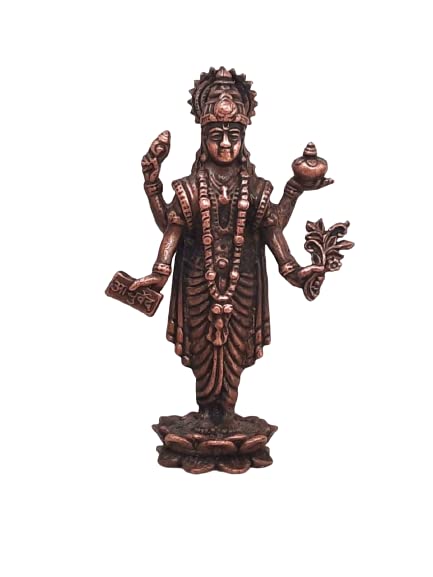 Image of Copper Idols of God Dhanvathri