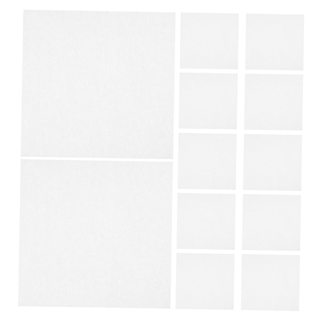 PRETYZOOM 3 Sätze Staubfreie Papiertücher Nass Reinigung Gläser Fussel Brillenputztücher Wischtücher Für Computerbildschirme Hygienetücher Wischt Masse Ab Vlies Weiß 1200 Stück * 3