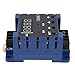 Digital AC Ammeter 0.3-50A Upper Lower Limit Alarm Delay Relay for Industrial Supplies (10A)