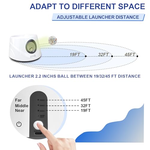Lanceur de balle automatique SOCO pour s'amuser dans le jardin et le salon