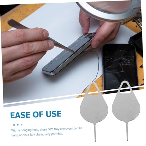 Extractor de SIM para evitar daños en ranuras de teléfonos pack de 100 piezas MUELODSIC 7