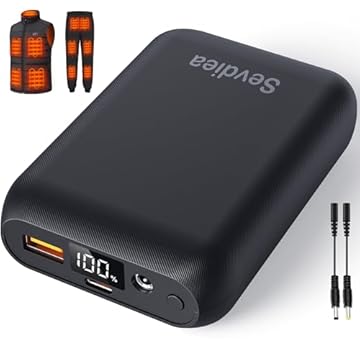 battery for heated vest