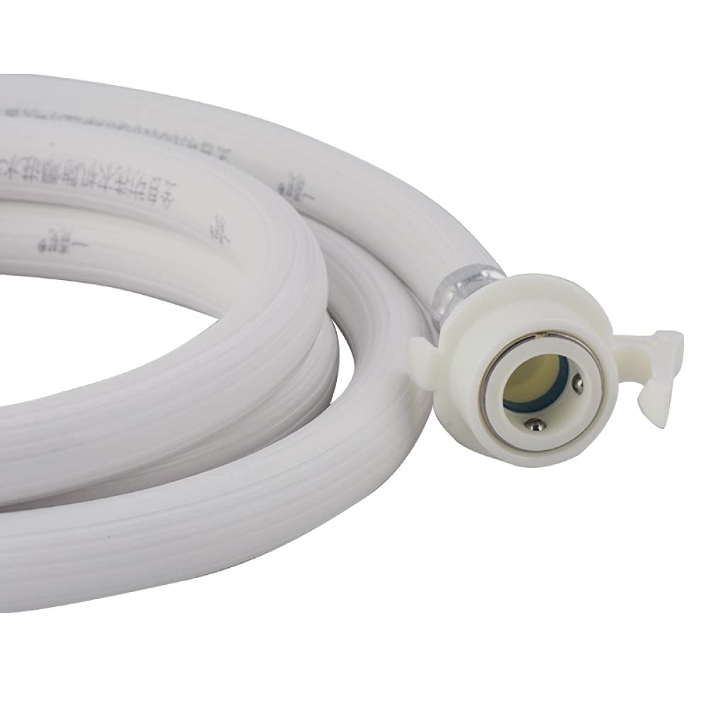 Mangueras de lavadora Entrada de conector de lavadora de PVC G1 / 2 ", Tubo de extensión de manguera de entrada de agua, Tubo a prueba de explosiones engrosado de tres capas, 1.5M, 2M, 3M, 4M, 5M, 10M