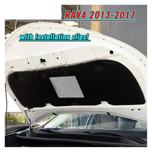 Isolant de capot Toyota RAV4 2013-2017 atténuation sonore et thermique avant