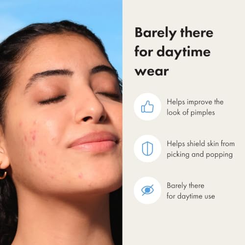 Mighty Patch Mini Invisible+ Patches - X-Small Daytime Hydrocolloid Acne Pimple Patches for Covering Zits & Blemishes, Blends Into Skin & Barely There (30 Count, 10mm Patch) - Image 6