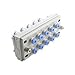 SMC KDM20-06 PBT Push-To-Connect Tube Fitting, Rectangular Multi-Connector, 20 Stations, 6 mm Tube OD
