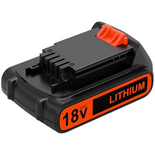 18V 3.0Ah lithium Battery Replacement for Black Decker 18V Battery for Black Decker LB2X4020 BL2018 LBXR20 LBXR20-OPE LB20 LBX20 BL2018-XJ 194205-3 194309-1 194204-5 196399-0 196673-6 LXT-400