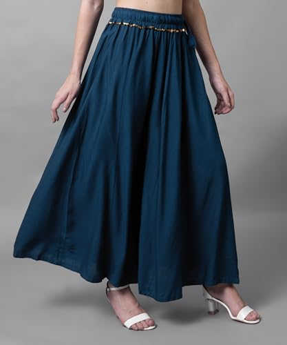 Image of Rayon Comfort Fit Palazzo