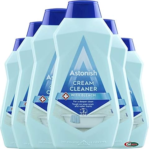 6 x Astonish Deep Cleaning Bleach Kitchen Cream Cleaner 500ML Cover