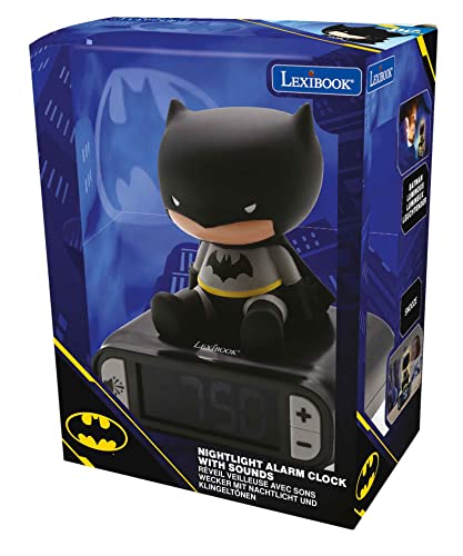 Lexibook, Batman Réveil Veilleuse, RL800BAT – vue 7