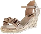 Modelo: 44021 XTI 44021.0, Sandalias con Plataforma Mujer, Beige (Beige Beige), 40 EU