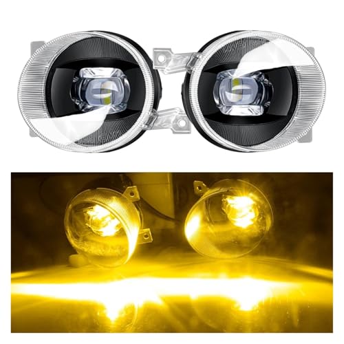 Antibrouillard LED pour Scirocco 3 2008-2014 phare jaune 30W Canbus