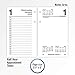 AT-A-GLANCE 2020 Daily Desk Calendar Refill, 3-1/2