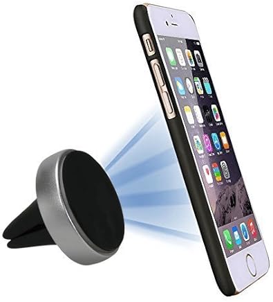 StikGo - Soporte m?vil para coche DISK XL magn?tico, Pinza universal para sujetar cualquier m?vil o GPS a las rendijas del coche