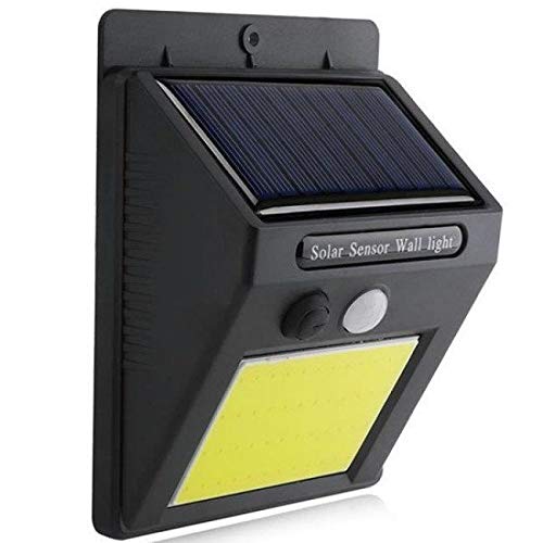 Luminaria Solar De Led Parede Lampada 48 Leds Sensor Movimento