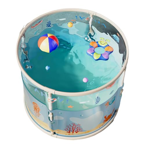 portable | Séparateur de douche pour, panneau de verre de sécurité de | Tank de plongée | Grand réservoir pliant transportable pour les et les adultes idéaux pour viag