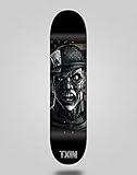  TXIN Monopatín Skate Skateboard Deck Tabla Zombie Nation (8.125)