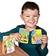 Sabbiarelli Sand-it For Fun - Bag Dino Dinosaurier - Mini Kreativ Bastelset: male mit Sand die Dinosaurier, 12 farben, Sandbilder für Kinder ab 5+, Kleine Geschenkidee