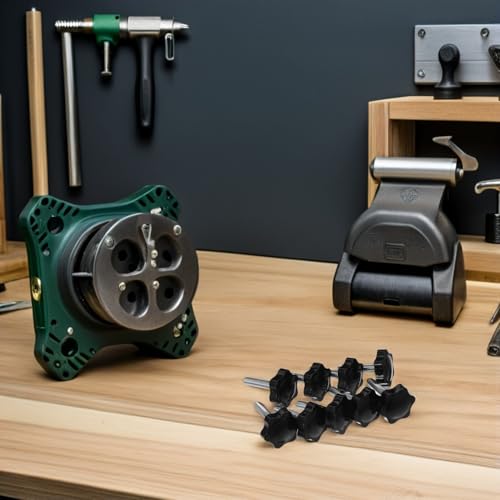 Perilla roscada para ajuste M8 x 40 mm ideal para renovación de muebles y maquinaria de taller 8