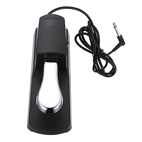 VICASKY Elegant Piano Foot Pedal for Keyboard Nonslip Sustain Pedal for Piano Players Lightweight