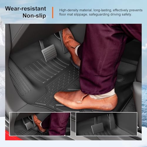 powoq 7Seat Floor Mat Compatible with 2022-2026 Chevy Tahoe/GMC Yukon Trunk Backrest Mat Cargo Liner Replacement for 2022-2024 2025 2026 Chevy Tahoe/GMC Yukon Accessories by powoq - Image 5