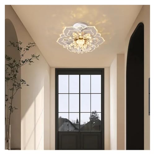 Plafonnier LED créatif fleur pour illuminer chaleureusement votre salon