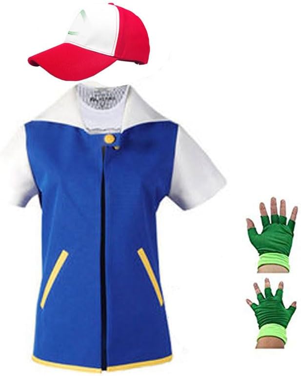 Costume Hoodie Cosplay Jacket Gloves Hat Sets for Trainer