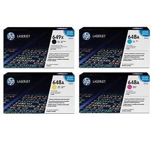 HP CE260X toner noir haute capacité authentique pour imprimante Color LaserJet